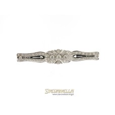 SPILLA tipo liberty oro bianco e giallo 18kt con diamanti new